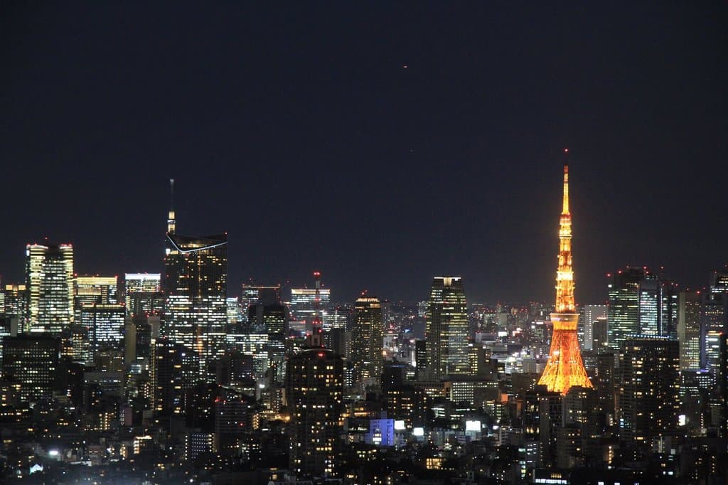 東京タワーとスカイツリー