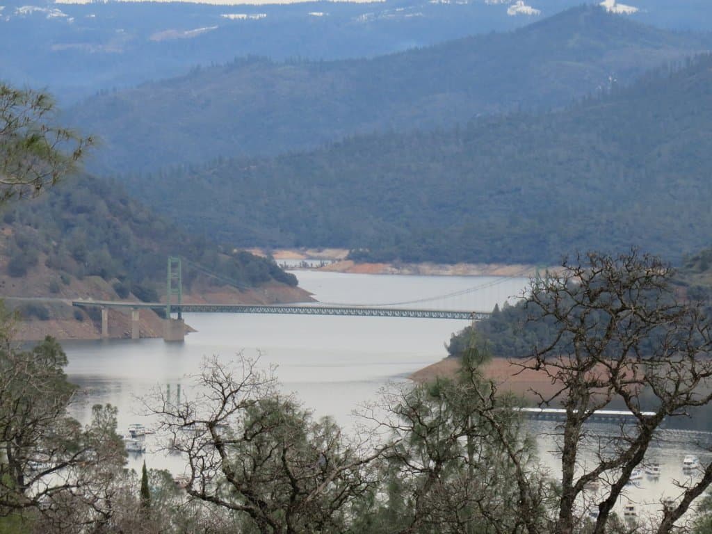view of historic bridge