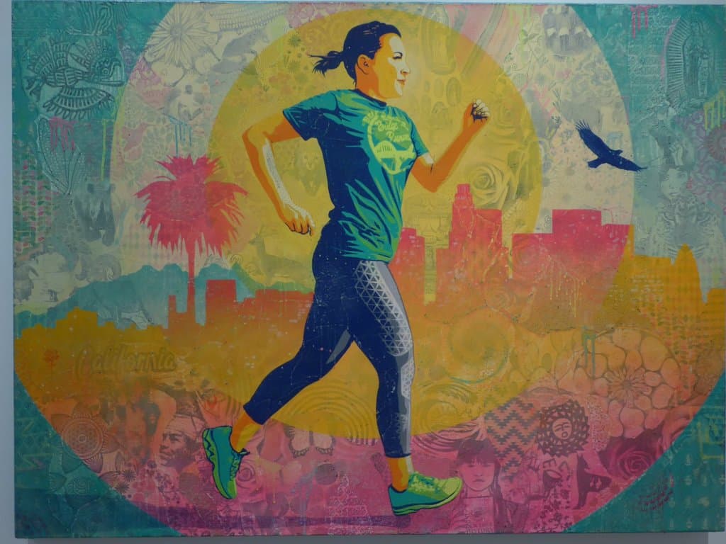 One of the Painting on Exhibit