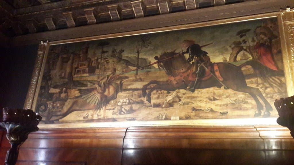 Святой Георгий убивает дракона