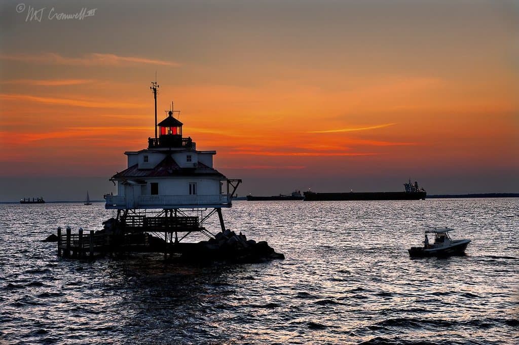 Sunrise at Thomas Point Lighthouse