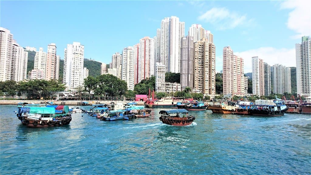 鴨脷洲傳統舢舨風貌