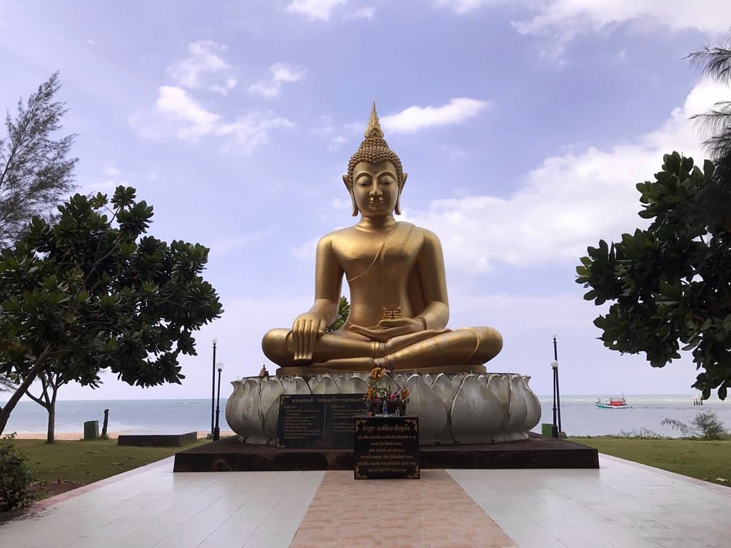 Buddha in der Gedenkstätte