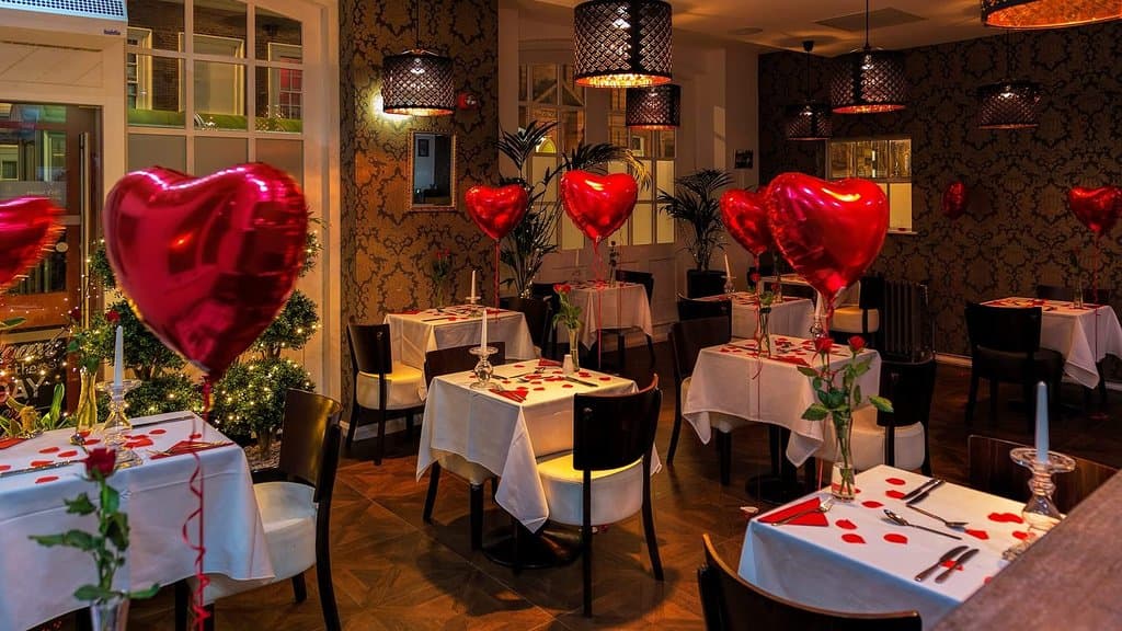 Valentines night at The Old Glasshouse
