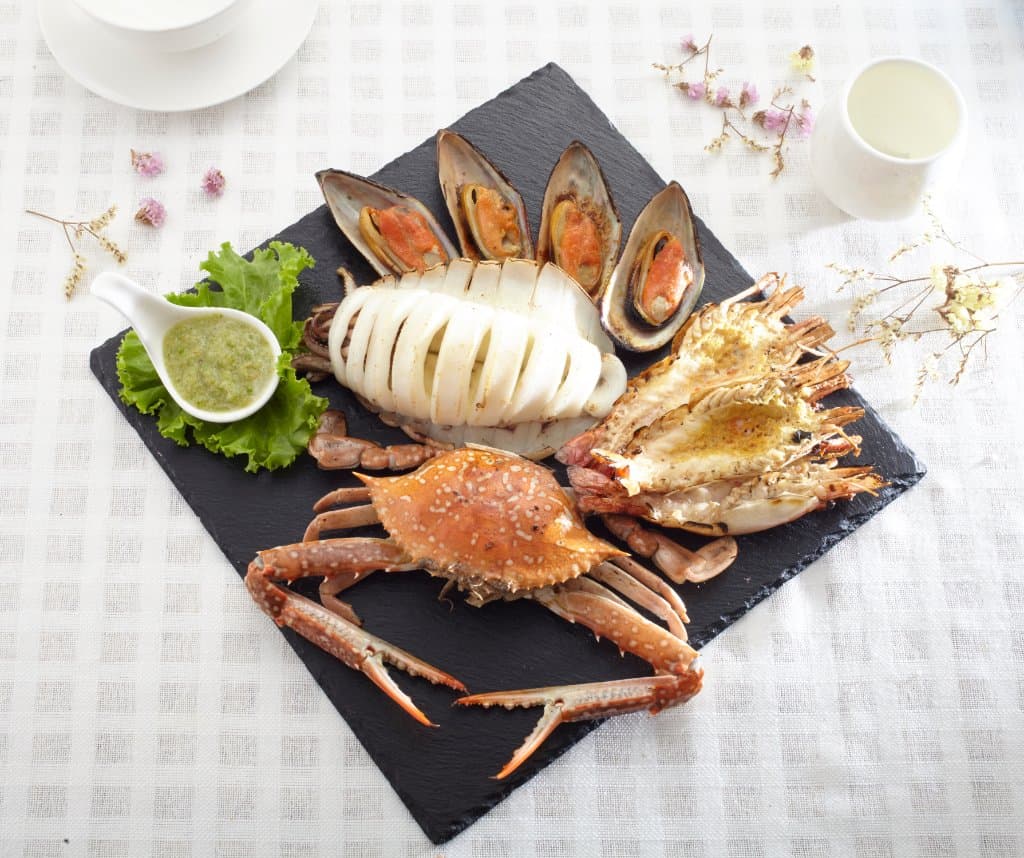 Mixed Grilled Seafood
