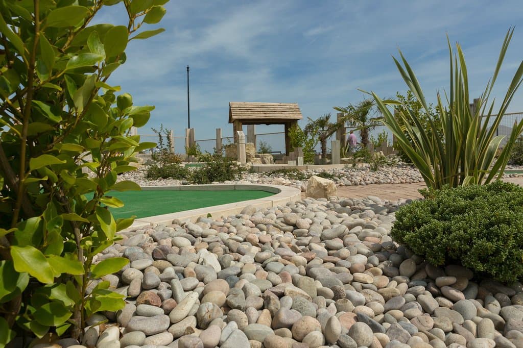 Blue skies in Clacton on Sea