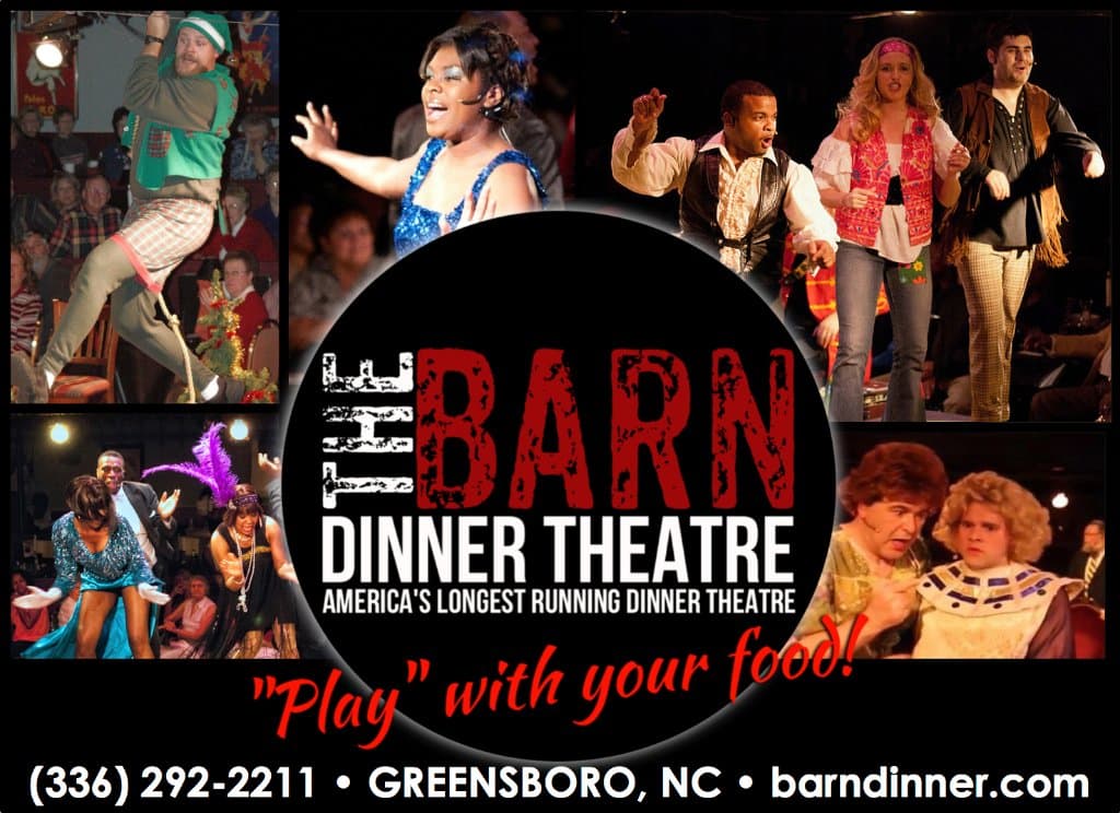 The Carolina's premier destination spot for "Dinnertanment"!