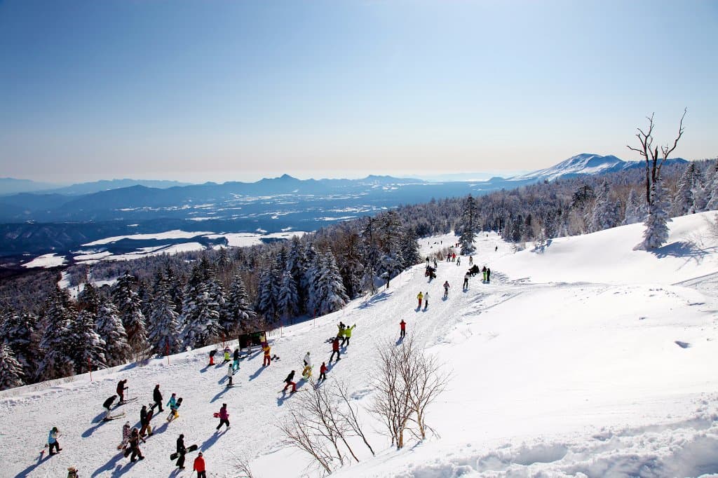 ゴンドラ山頂の広場