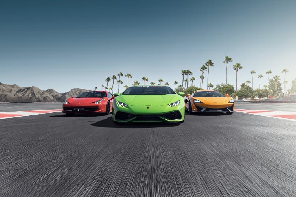 Exotics Racing, The Original Driving Experience in Las Vegas and Los Angeles.