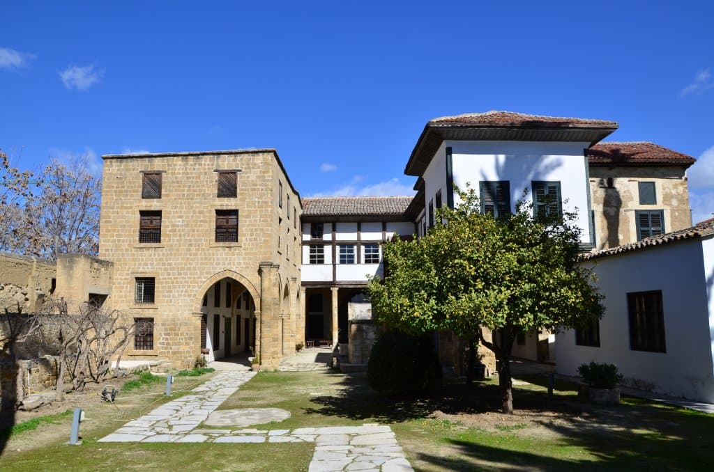courtyard and rear