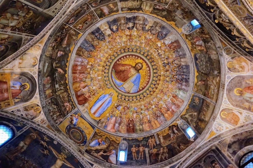 Plafond baptisterium Padua