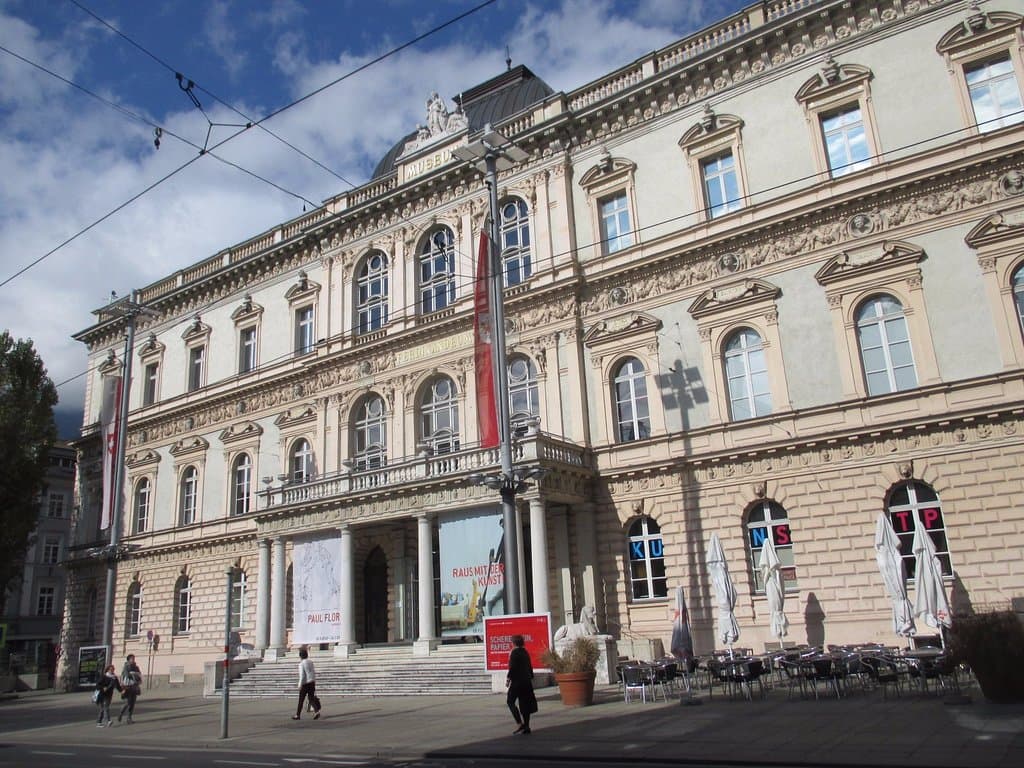 Tyrolean Provincial Museum (Tiroler Landesmuseum Ferdinandeum) on Museum Straße.