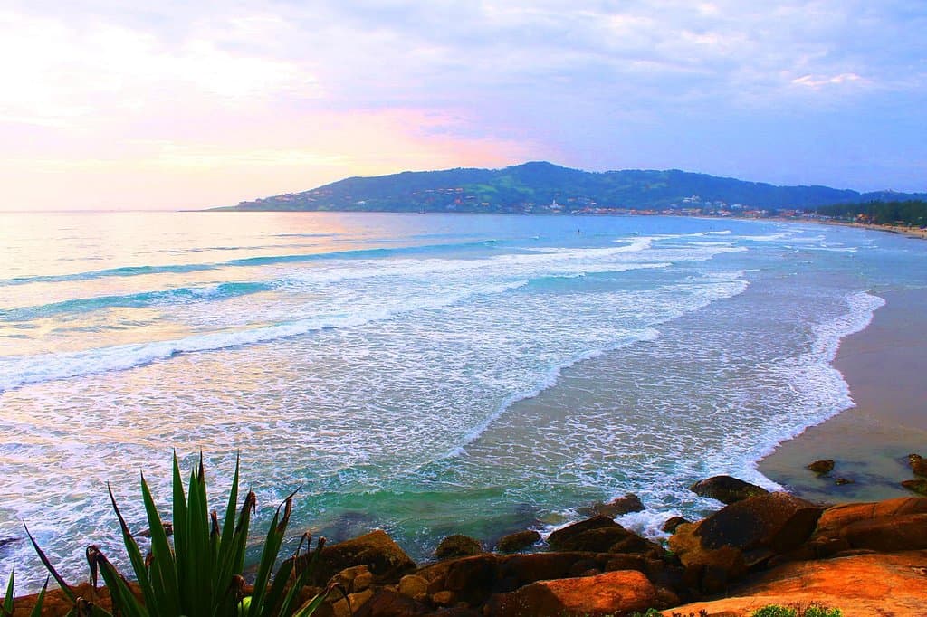 Vista da praia