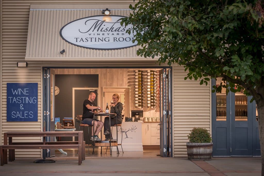 Misha's Vineyard Tasting Room - the perfect place to taste wines or just enjoy a glass or bottle