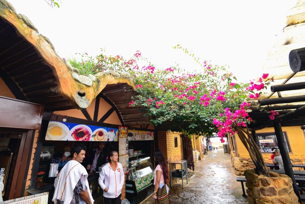 Mercado Campesino Acuarela