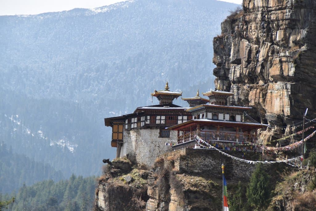 side view of the temple