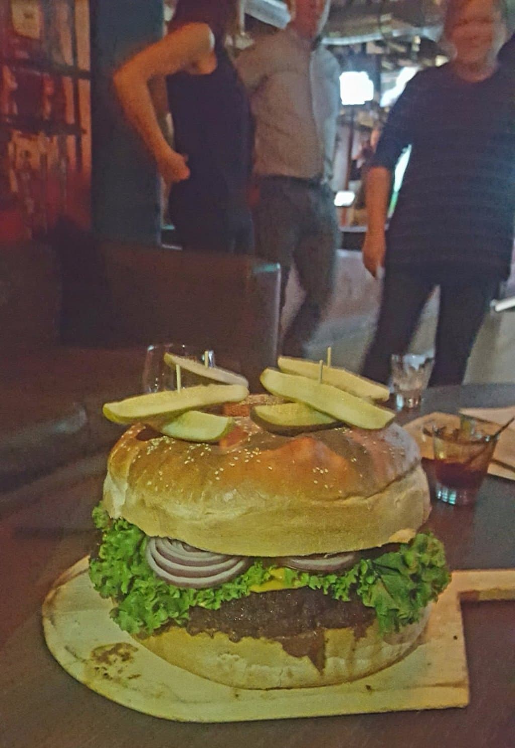 The burger!!!!!