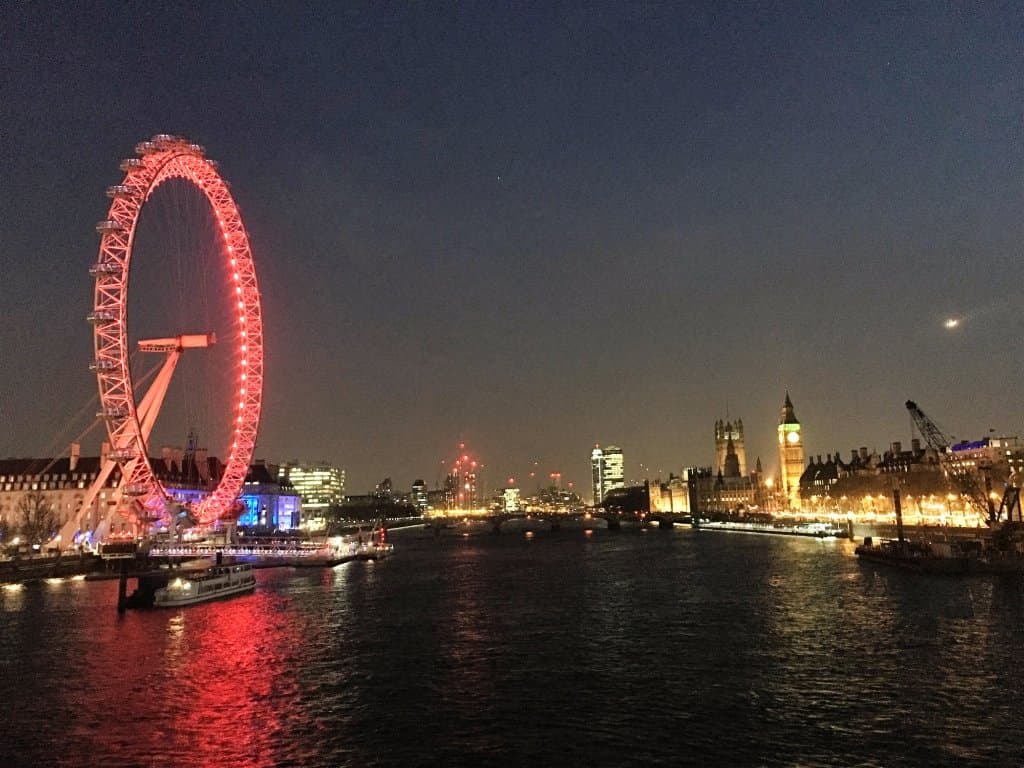 A view from the bridge.