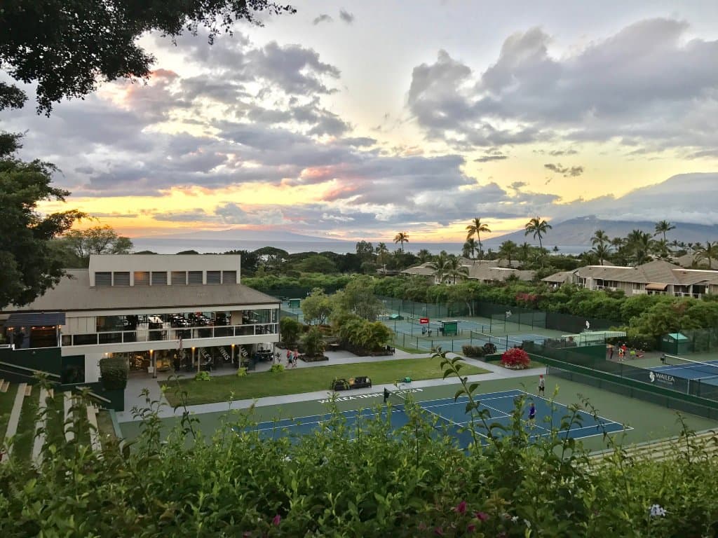 Wailea Club House & stadium court