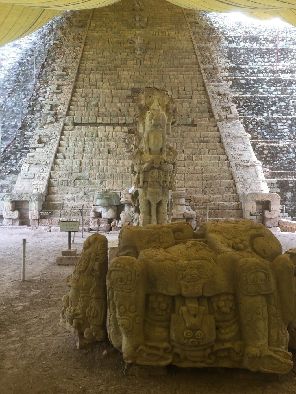 Hieroglyphic Stairway Copán Honduras