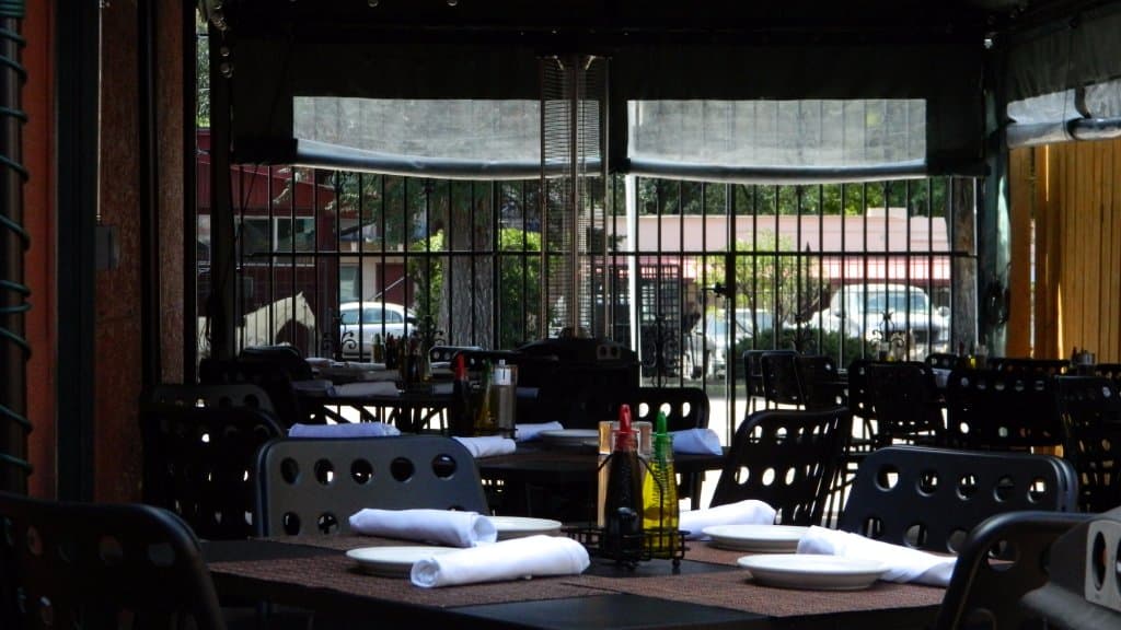 Beautiful outside seating