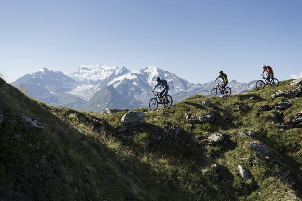 L'Enduro pour explorer les singletrails de la région de Verbier.
