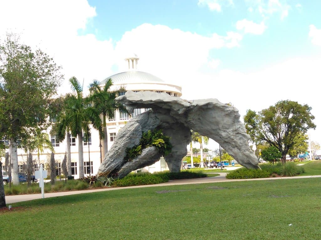 Park area, playground area