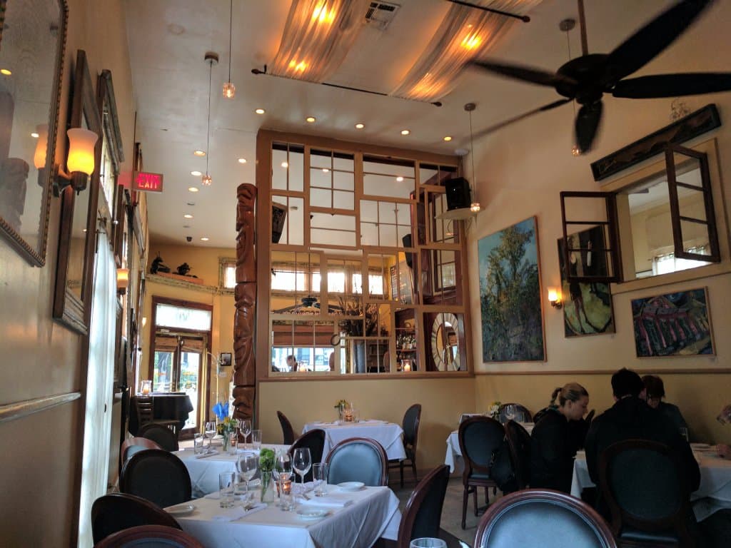 Interior toward the front door