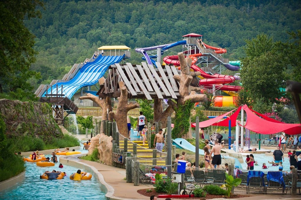 Crystal Falls - Escape the heat of an Arkansas summer day and relax in our cool waters.