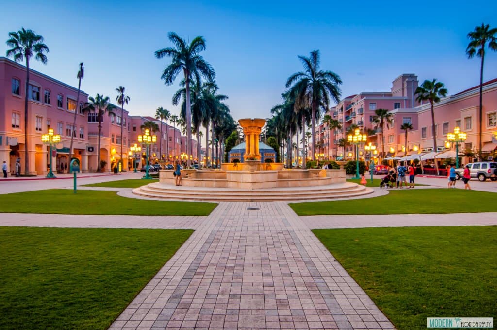 Mizner Park Fountain