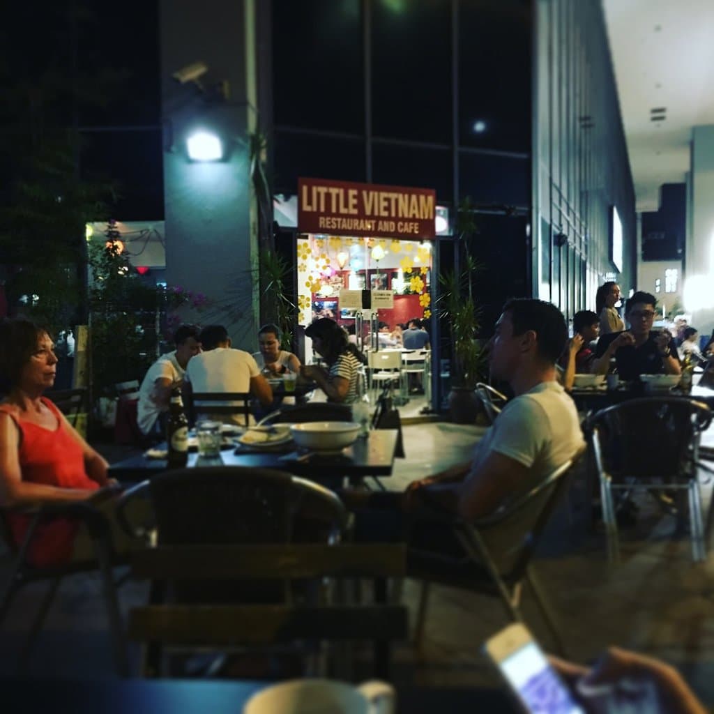 ample outdoor seating