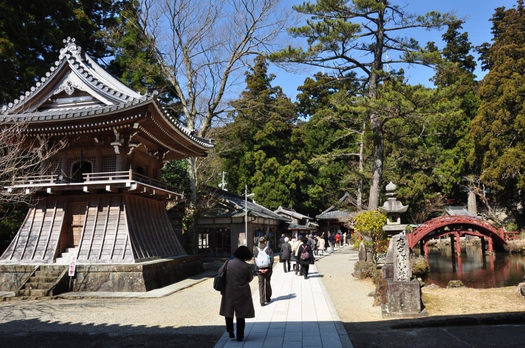 境内の風景