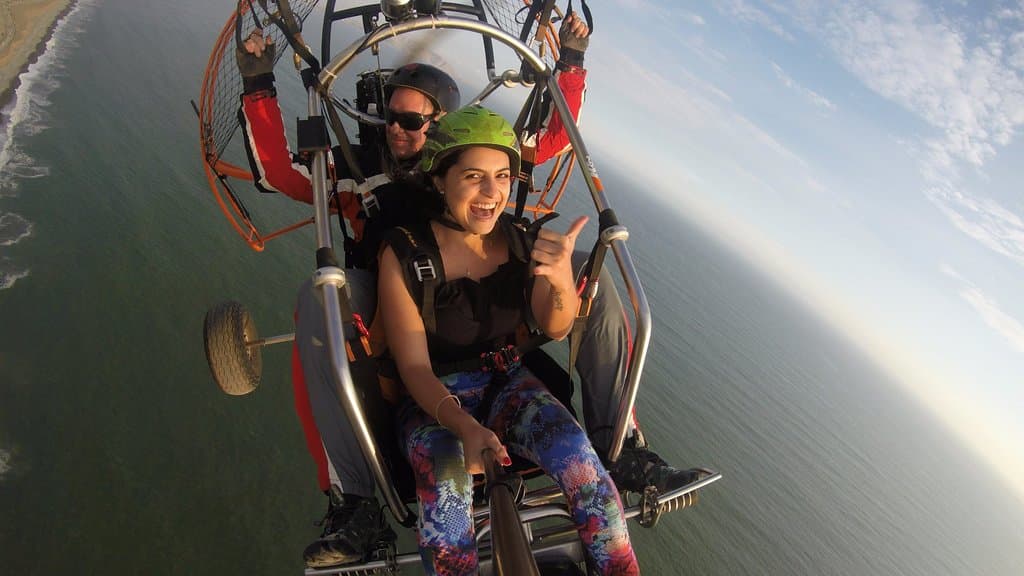 Diversion Aérea en la Costa Verde de Lima, con los mejores pilotos.