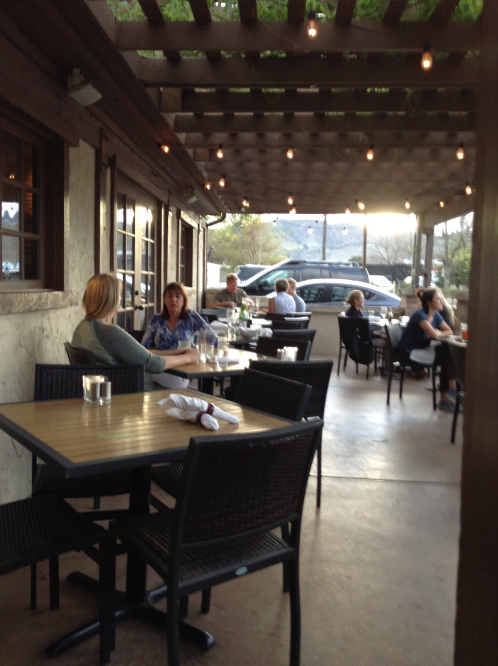 Patio area, great in warmer parts of the year