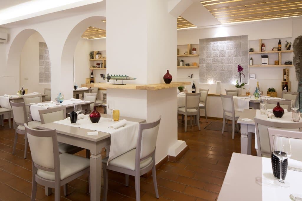 The dining room