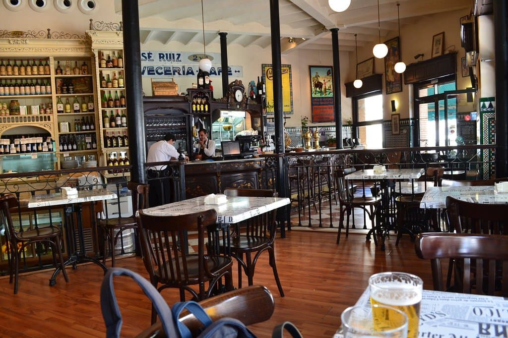 Interior del restaurante