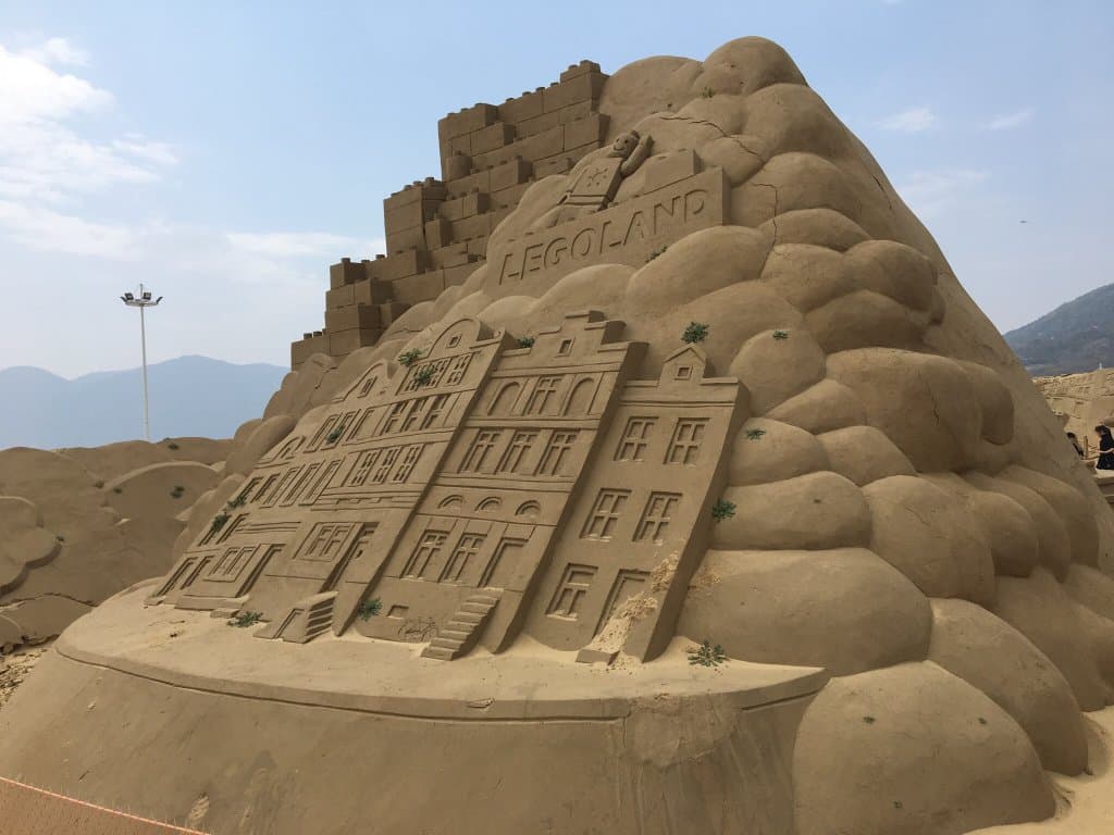 International Sand Sculpture Park Zhujiajian