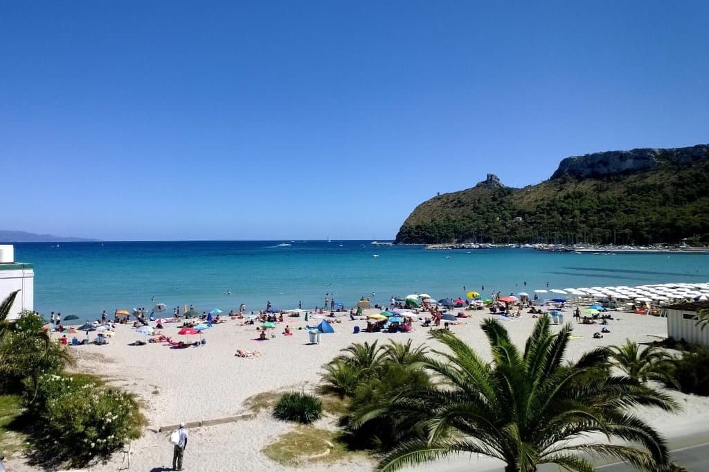 Poetto Beach Cagliari