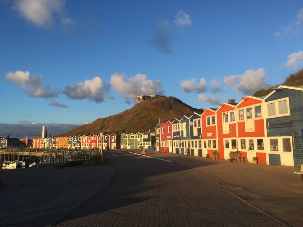 Huts are facing East - you have to be up early for a shot like this