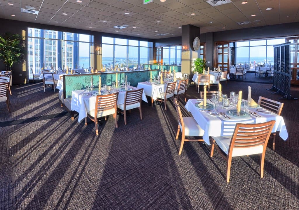 Dining room view