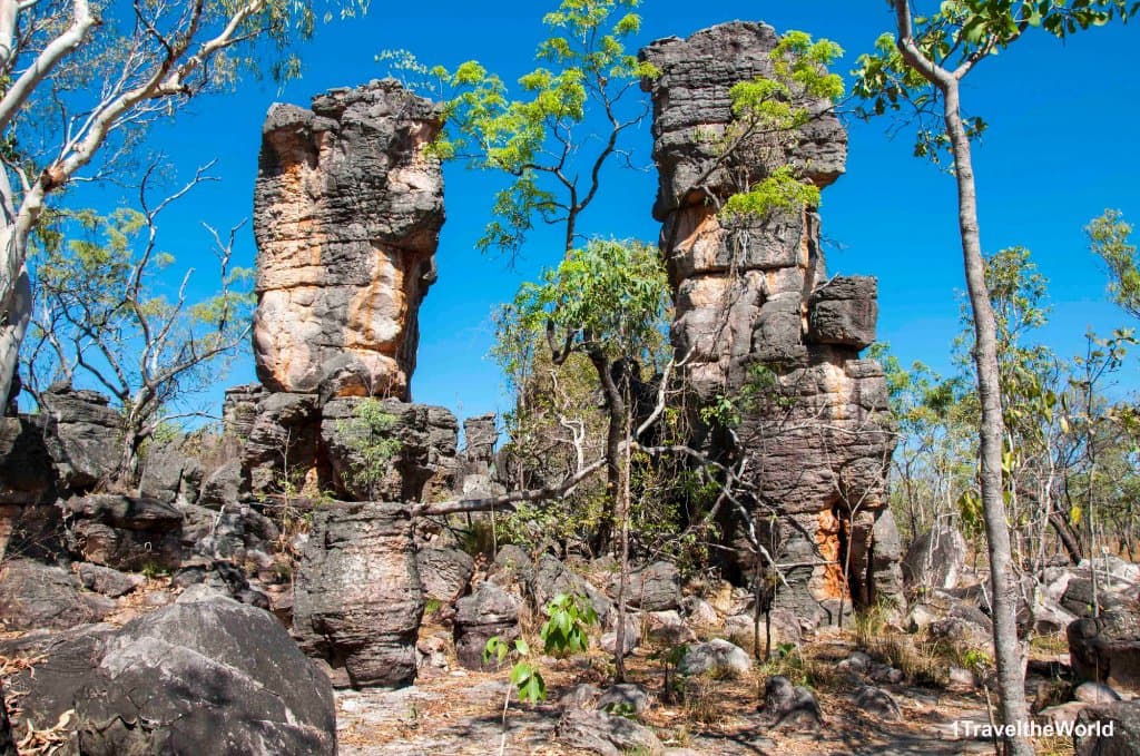 Sandstone remnants