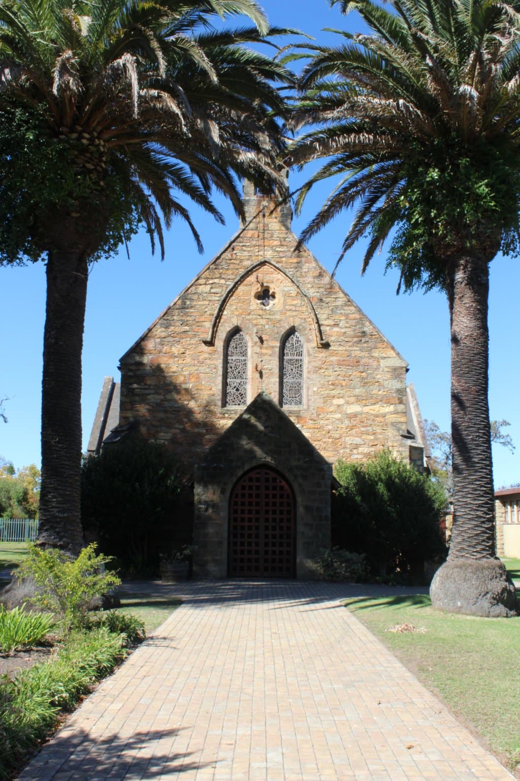 As you walk through the main gate, you are greeted with this view of the cathedral