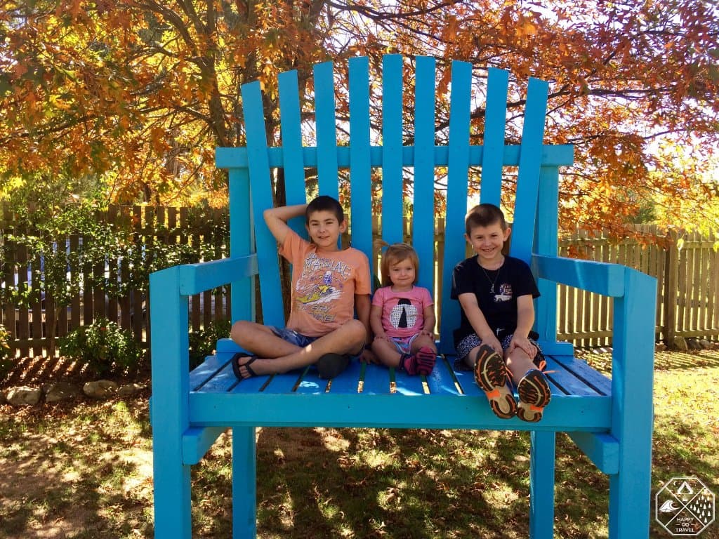 Big chair at the maze