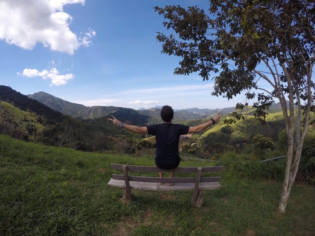 Mirante Visconde de Mauá dentro do parque trilha das montanhas