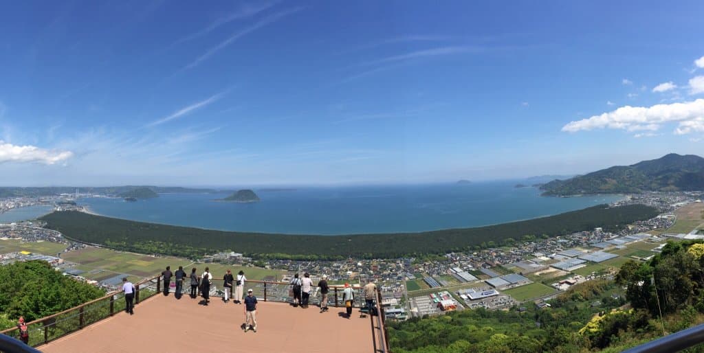鏡山展望台