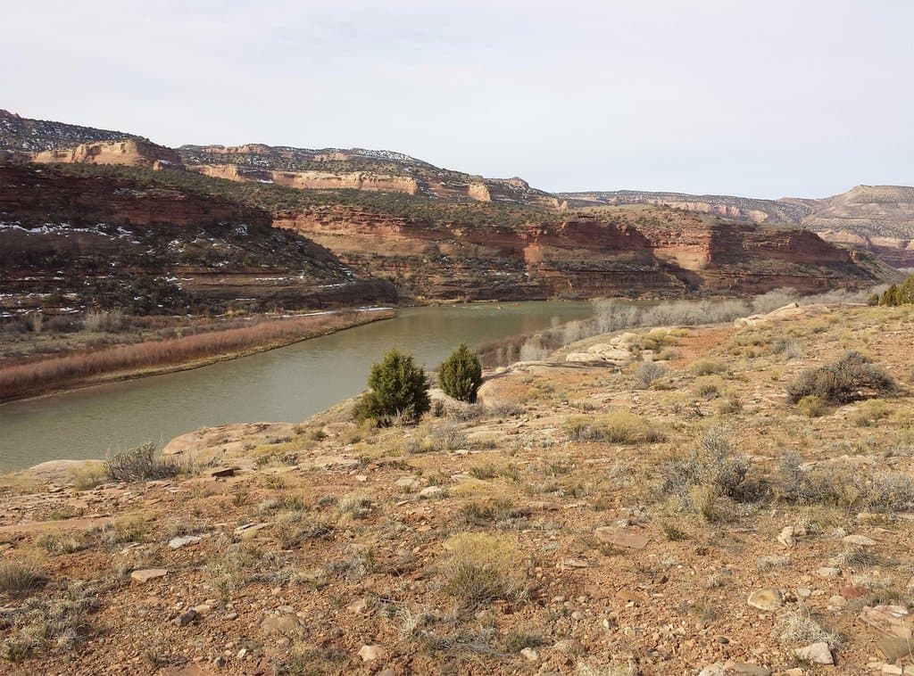 Hiking Rustler's Trail in Kokopelli