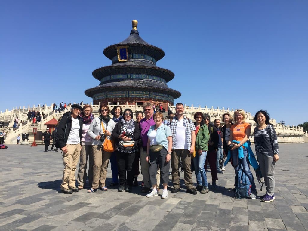 Group in Tibet