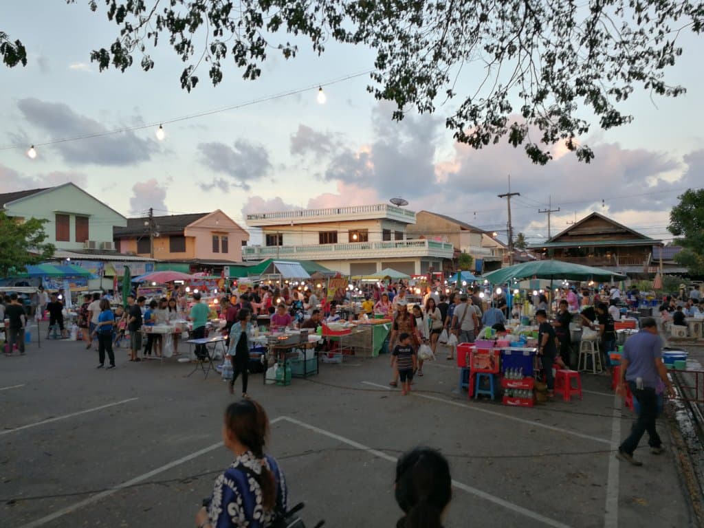 Entrée du marché