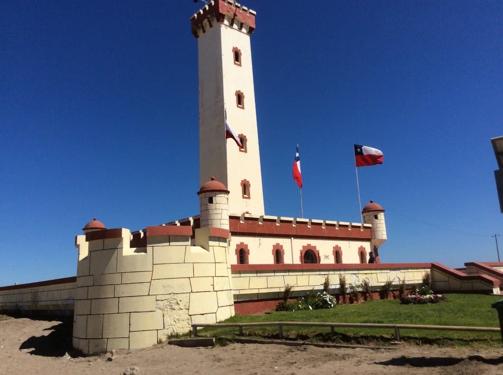 The Faro Monument, emblem of La Serena.