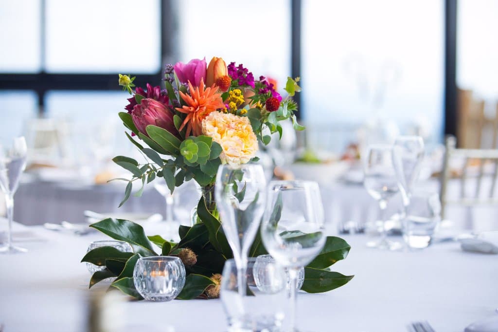 Stunning centerpiece at one of Preston Peak's many functions. 